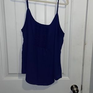 Dark blue tank top